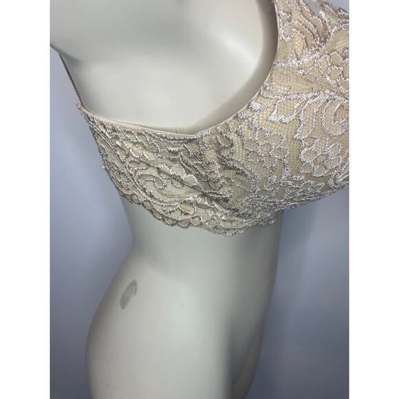 Smart & Sexy Push Up Bra 34C Add 2 Cup Sizes Buff Lace Underwire Padded Feminine - Picture 4 of 9